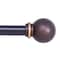 Kenney Mfg Kenney Chelsea 5/8" Standard Decorative Window Curtain Rod, 48-86", Oil Rubbed Bronze KN71701V1 - alternate 1